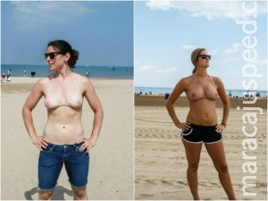 Biquíni com estampa de seios faz sucesso entre as mulheres Biquíni com estampa de seios faz sucesso entre as mulheres