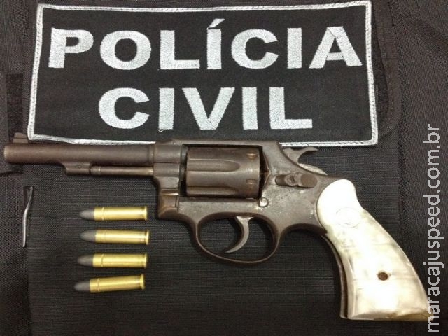 Maracaju: Polícia Civil apreende arma de fogo que estava com adolescente