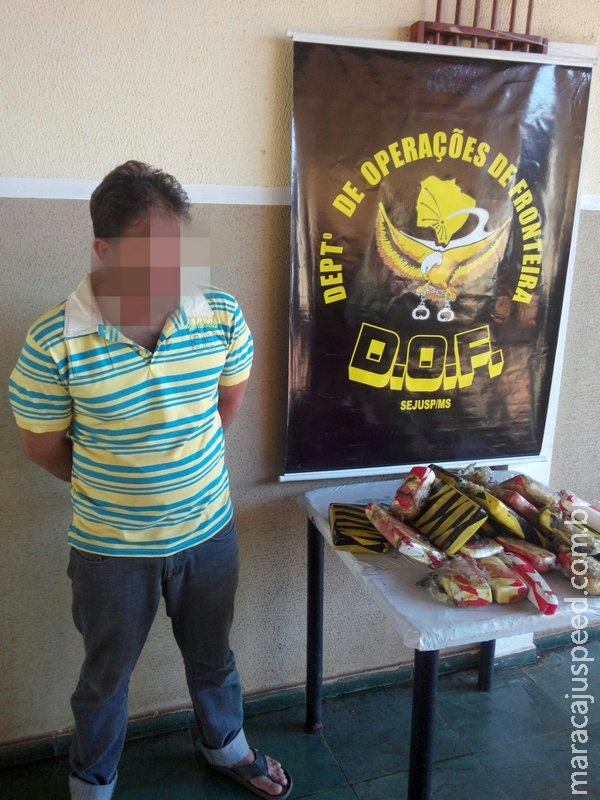 DOF apreende veículo Del Rey com 17,6 Kg de cocaína em Dourados