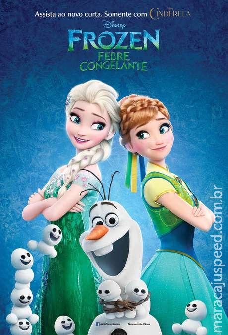 Disney divulga pôster de Frozen: Febre Congelante Disney divulga pôster de Frozen: Febre Congelante