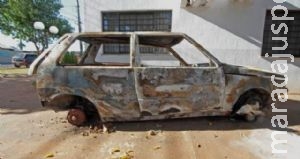 Médico tem carro furtado e veículo é encontrado incendiado Médico tem carro furtado e veículo é encontrado incendiado