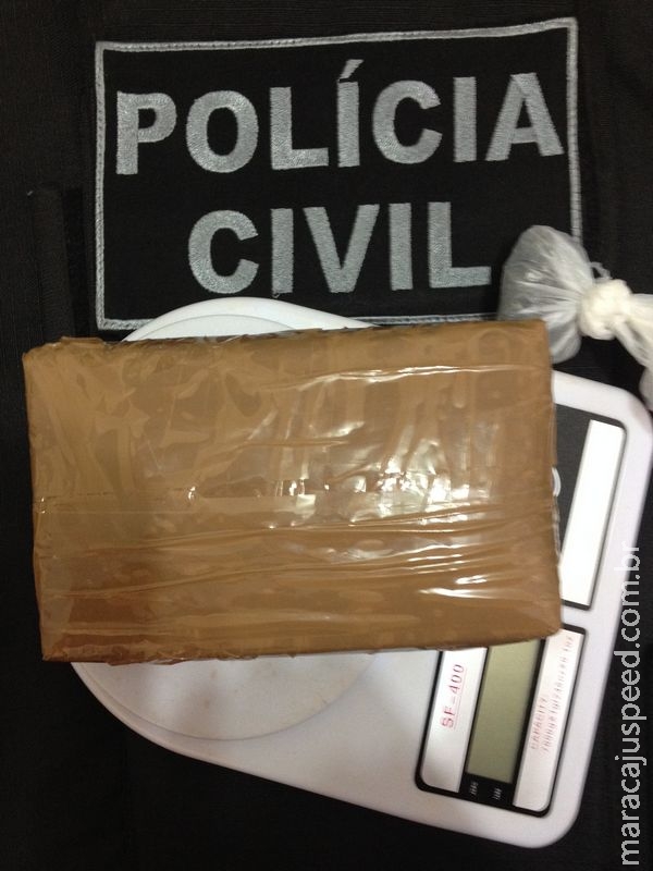Polícia Civil de Maracaju prende traficante e recupera motocicleta furtada