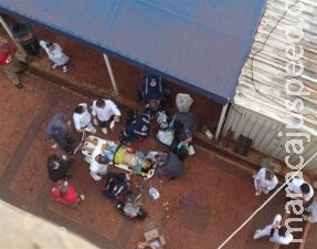 Jovem cassilandense cai do 3º andar do prédio da faculdade e morre Jovem cassilandense cai do 3º andar do prédio da faculdade e morre