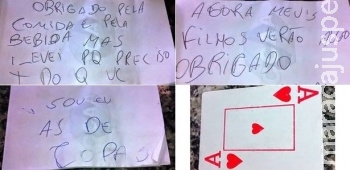 Homem invade casa, rouba comida, deixa bilhete e é preso dormindo no quarto Homem invade casa, rouba comida, deixa bilhete e é preso dormindo no quarto