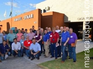 Agricultores e pecuaristas dos Estados Unidos visitam propriedades em MS Agricultores e pecuaristas dos Estados Unidos visitam propriedades em MS