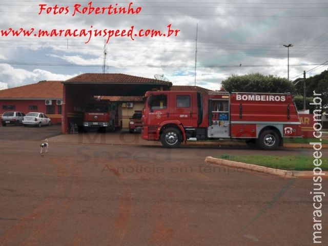 Corpo de Bombeiros de Maracaju recebe viatura ABT-30 (viatura de combate a incêndio)