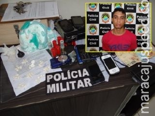 Traficante é preso pela PM depois de esconder cocaína em fralda de bebê em Dourados Traficante é preso pela PM depois de esconder cocaína em fralda de bebê em Dourados