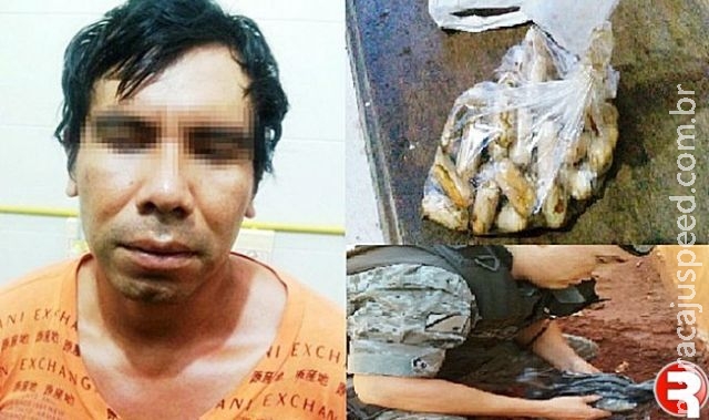 Boliviano é preso e internado no hospital para expelir cápsulas de cocaína Boliviano é preso e internado no hospital para expelir cápsulas de cocaína