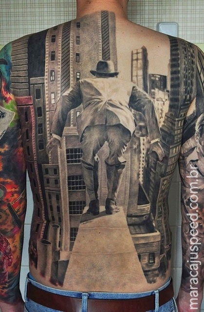 Tatuagens 3D impressionam por misturar fantasia e realidade Tatuagens 3D impressionam por misturar fantasia e realidade
