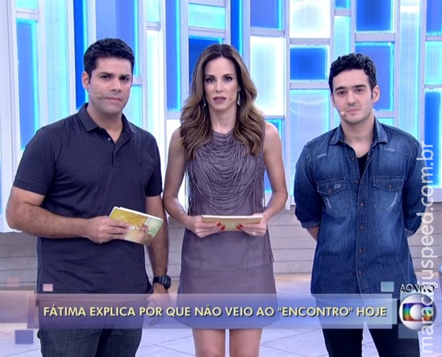Fátima Bernardes tem sangramento no nariz e não apresenta o Encontro Fátima Bernardes tem sangramento no nariz e não apresenta o Encontro
