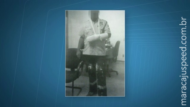Agente do Detran é espancado após parar carro em alta velocidade Agente do Detran é espancado após parar carro em alta velocidade