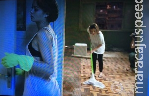 Edição esquece e câmera aparece em cena de novela Edição esquece e câmera aparece em cena de novela