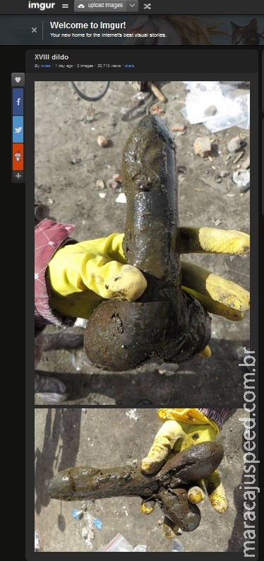Escavação na Polônia encontra brinquedo sexual de 300 anos