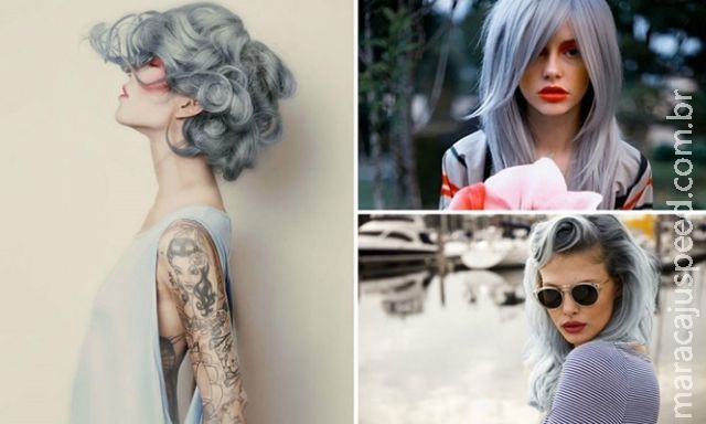 Cabelo cinza se torna nova tendência entre as mulheres Cabelo cinza se torna nova tendência entre as mulheres