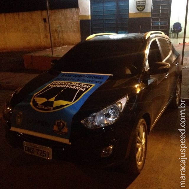 Maracaju: BOP PRE Vista Alegre recupera veículo ainda sem placas furtado em MG