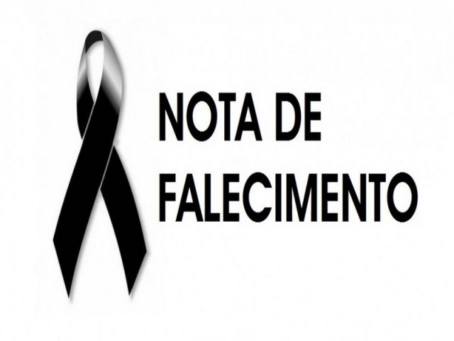 Maracaju: Nota de Falecimento Maracaju: Nota de Falecimento