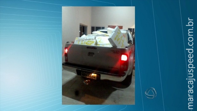 Homem é preso na capital com caminhonete lotada de maconha Homem é preso na capital com caminhonete lotada de maconha