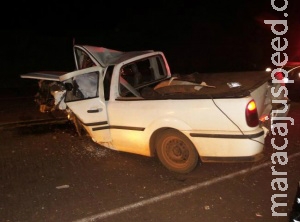 Empresário morre e cinco ficam feridos em acidente na BR-262
