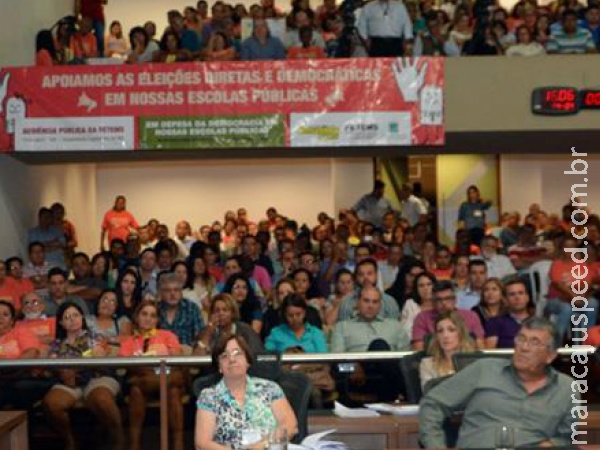 MS debate mudança em eleições de diretores escolares