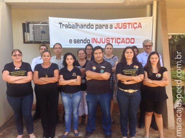 Servidores do Poder Judiciário de Maracaju aderem à paralisação por melhores salários Servidores do Poder Judiciário de Maracaju aderem à paralisação por melhores salários