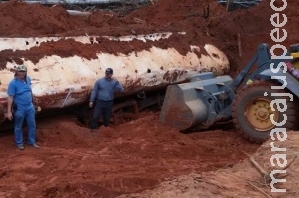 Quadrilha que atuava em MS roubava e enterrava caminhões no MT Quadrilha que atuava em MS roubava e enterrava caminhões no MT