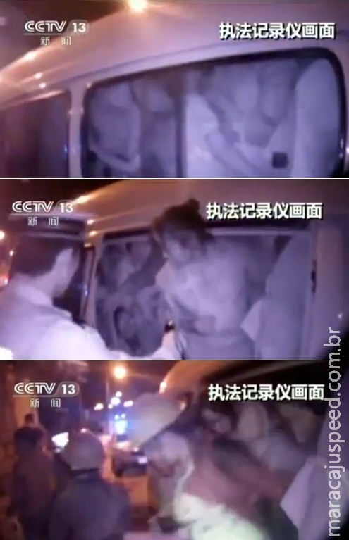 Polícia para van e descobre que ela transportava 50 pessoas Polícia para van e descobre que ela transportava 50 pessoas