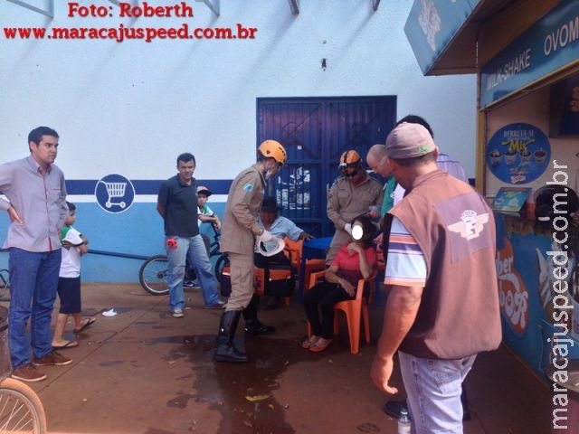 Maracaju: Idosa é atropelada por motocicleta próxima a Estação Ferroviária