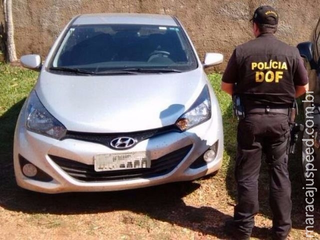 DOF recupera veículo roubado em Campo Grande na BR 060