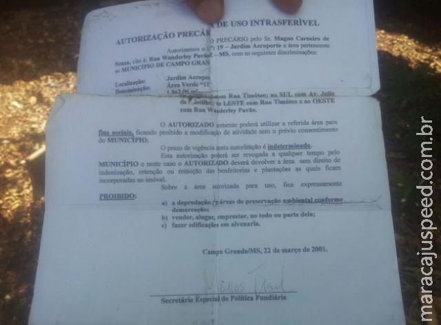 Sem controle, mercado ilegal de comodatos tem terrenos públicos a R$ 50 mil