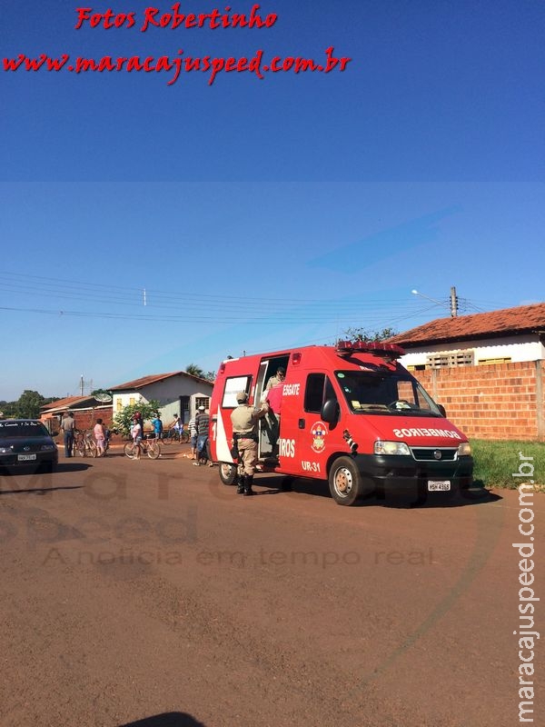 Maracaju: Motociclista colidem motos na Rua major Carlos da Silva