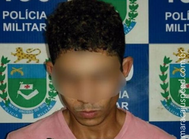 Jovem chega "bravo" em casa agride a mãe e é preso em MS Jovem chega "bravo" em casa agride a mãe e é preso em MS