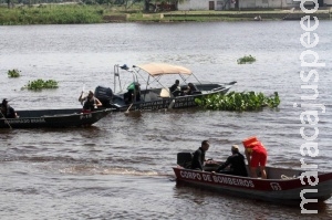 Marinha encontra corpo de soldado no Rio Paraguai após 2 dias de buscas Marinha encontra corpo de soldado no Rio Paraguai após 2 dias de buscas
