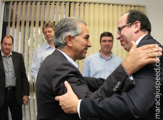 Embaixador do Paraguai e Reinaldo discutem sobre rota bi oceânica em MS Embaixador do Paraguai e Reinaldo discutem sobre rota bi oceânica em MS