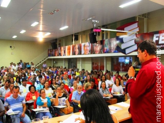 Rede Estadual de Mato Grosso do Sul entra em greve por tempo indeterminado