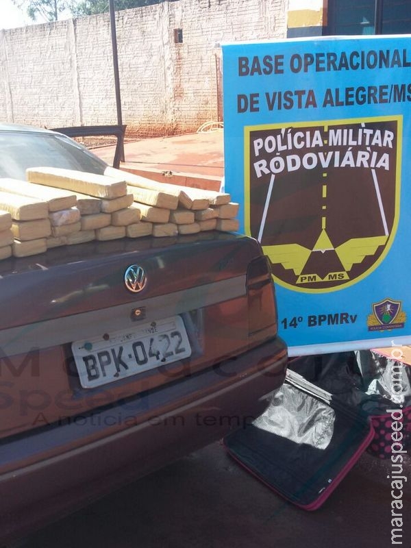 Maracaju rota do tráfico; PRE apreende 30 quilos de Maconha na Rodovia MS-164