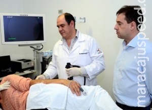 Pela primeira vez na história, rede pública tem aparelho de endoscopia Pela primeira vez na história, rede pública tem aparelho de endoscopia