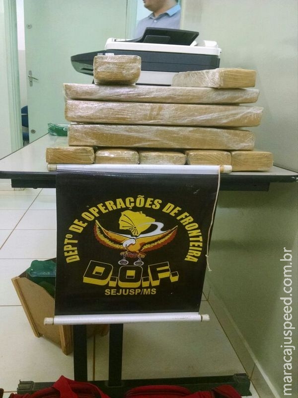 DOF prende mulher do mato grosso com maconha na região de Caarapó DOF prende mulher do mato grosso com maconha na região de Caarapó