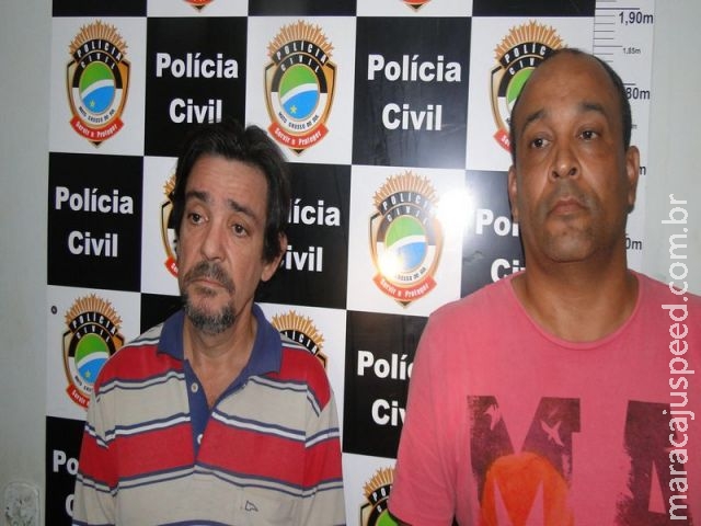 Dupla de estelionatários que agiu em Maracaju, são presos em Sonora/MS pela Polícia Civil