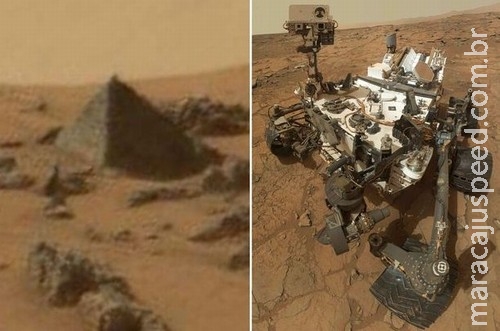 Pirâmide em Marte?