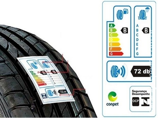 Pneus deverão ter selo com nível de eficiência e ruído