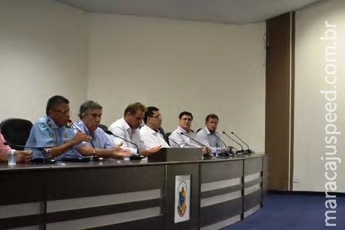 Policia Militar e autoridades de Maracaju recebem os novos Policiais Militares da 2ª CIPM