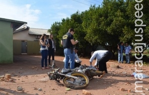 Durante test drive, homem bate moto em muro e morre