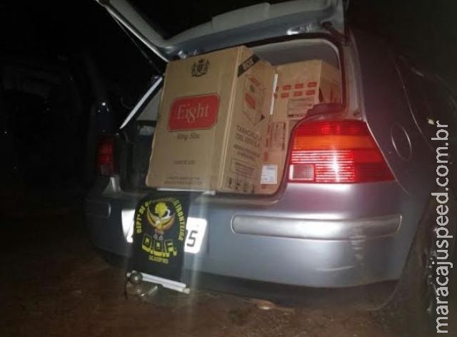 Jovem é preso com cigarros contrabandeados avaliados em mais de R$ 20 mil