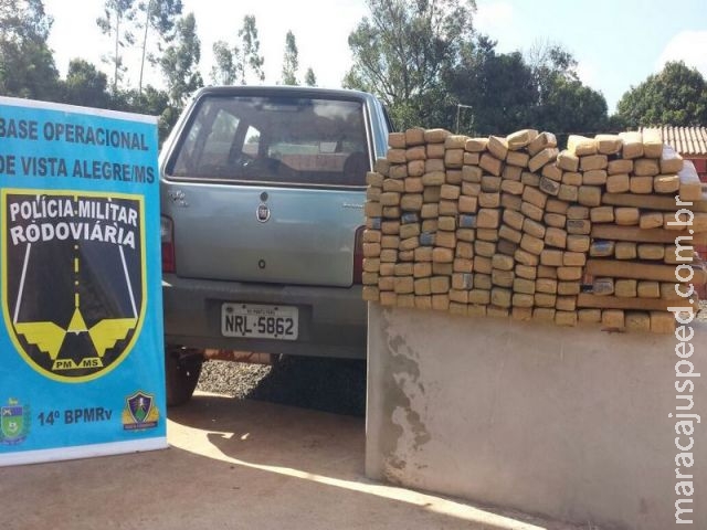 Maracaju: PRE apreende 168 quilos de maconha em veículo com condutor de Rio Brilhante