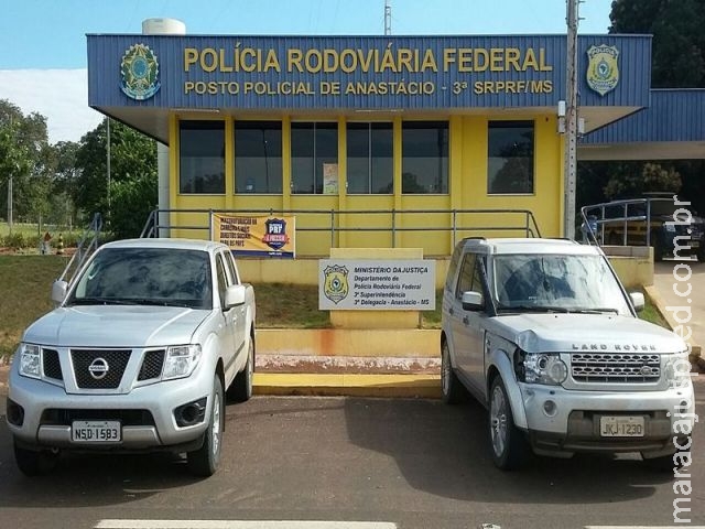 Maracaju: Em menos de 24h, PRF recupera uma Land Rover Discovery, e duas camionetas
