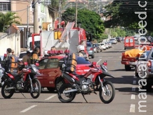 Panela queima, assusta vizinhos e mobiliza quatro equipe dos Bombeiros