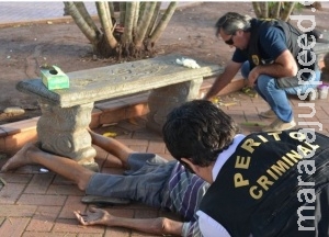 Homem é encontrado morto em praça na área central da cidade