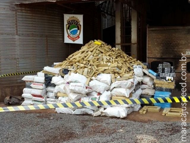 Maracaju: Polícia Civil incinera mais de 04 toneladas de droga