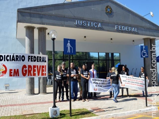 Greve do judiciário federal vai até quarta-feira