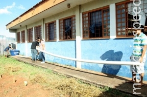 Alunos criam sistema de captação de água para irrigar horta orgânica Alunos criam sistema de captação de água para irrigar horta orgânica